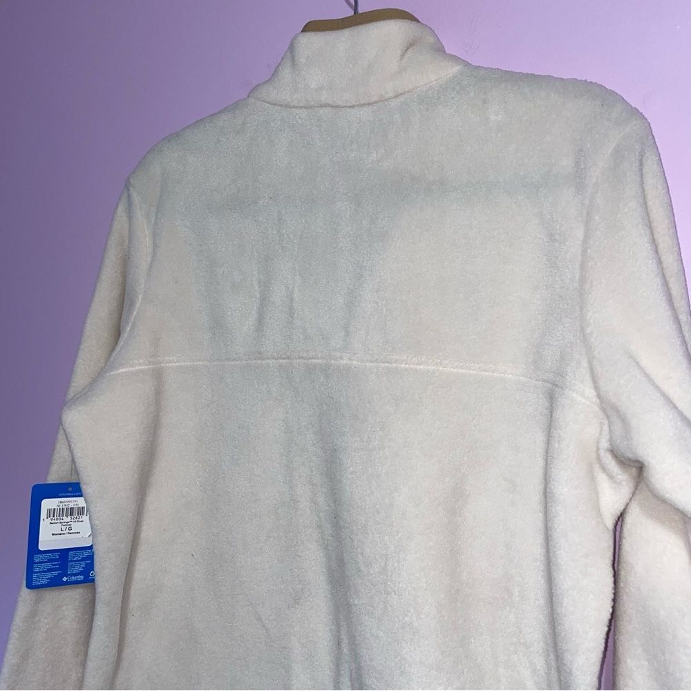NEW Columbia Benton Springs Half Snap Pullover Women L Fleece Sweater Gorpcore - Picture 6 of 8